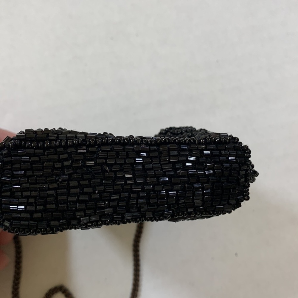 Vintage/Antique Beaded Crossbody Coin Purse - Picture 6 of 6